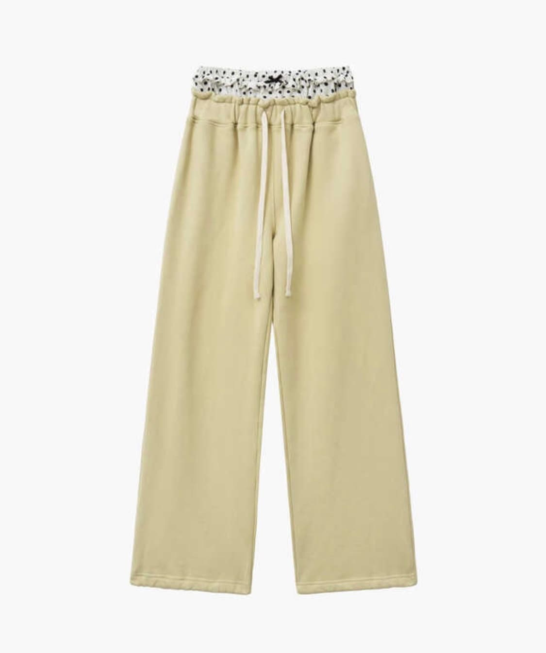 졸리레이드 스웻 팬츠 올리브 그린 상품이미지2