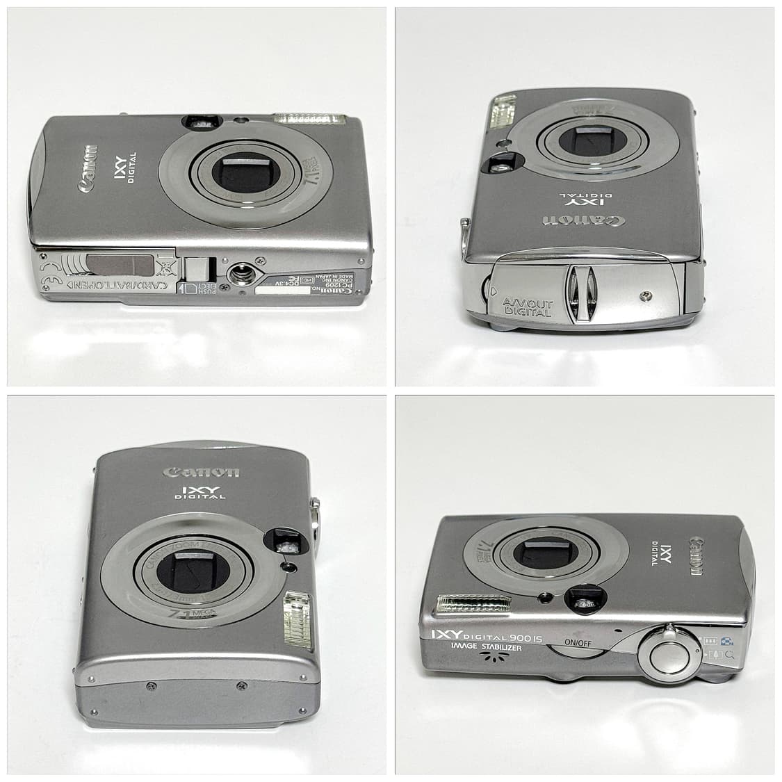 캐논 익시900is / 익서스850is 실버 빈티지디카 상품이미지3