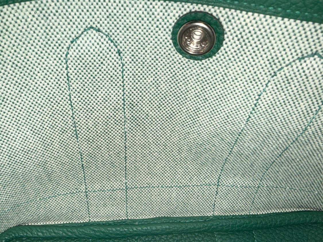 (풀구성/새상품급) 에르메스 가든파티 23 미니 캔버스 백 상품이미지8