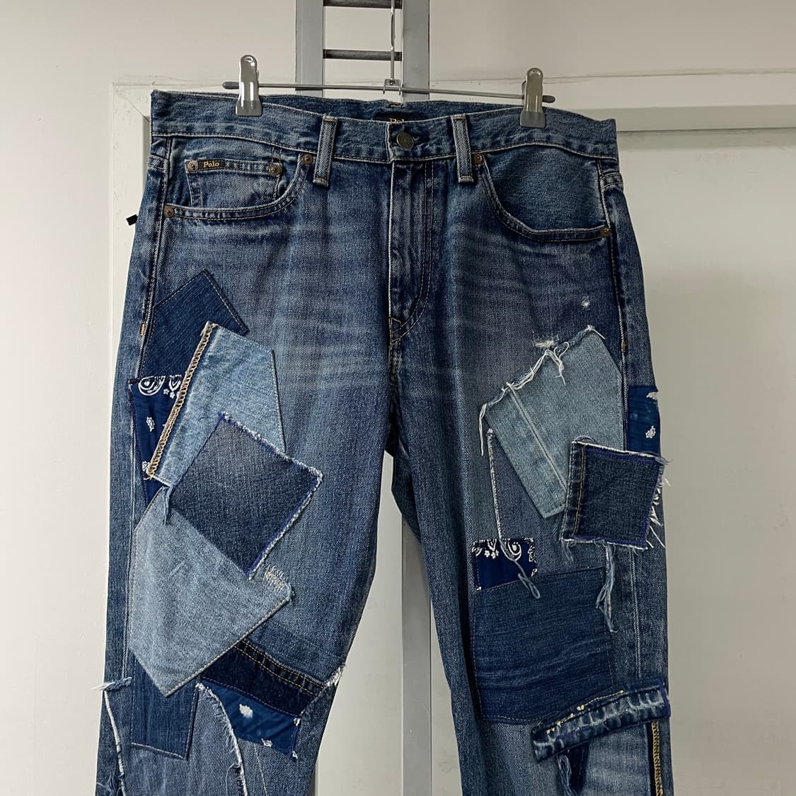 폴로 랄프로렌 패치워크 데님 팬츠 28 상품이미지2