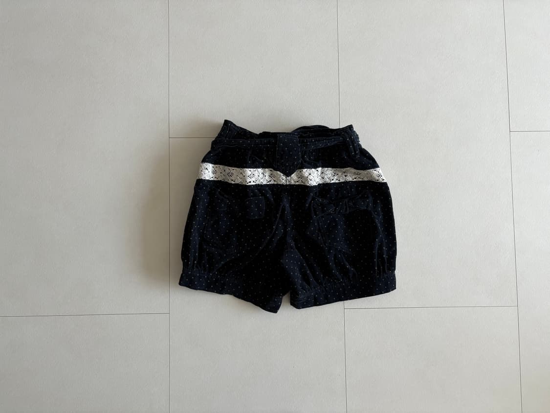 dot velvet shorts 상품이미지2