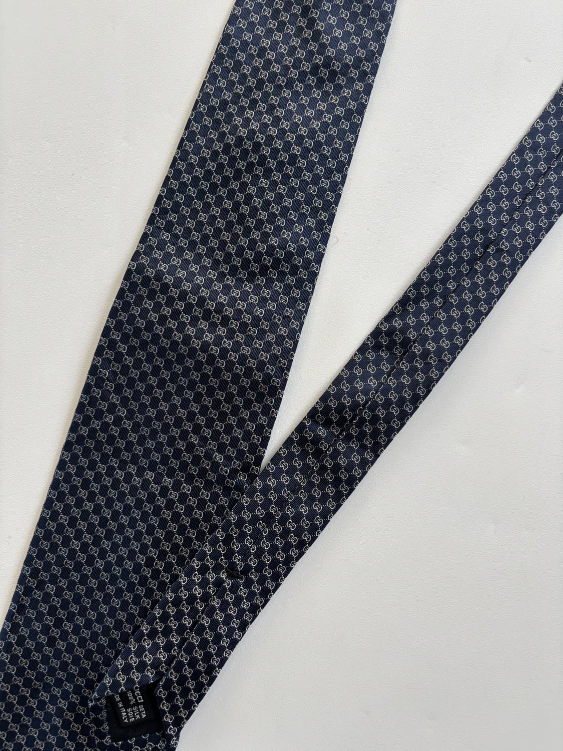 Gucci 구찌 GG 로고 실크 넥타이 상품이미지5