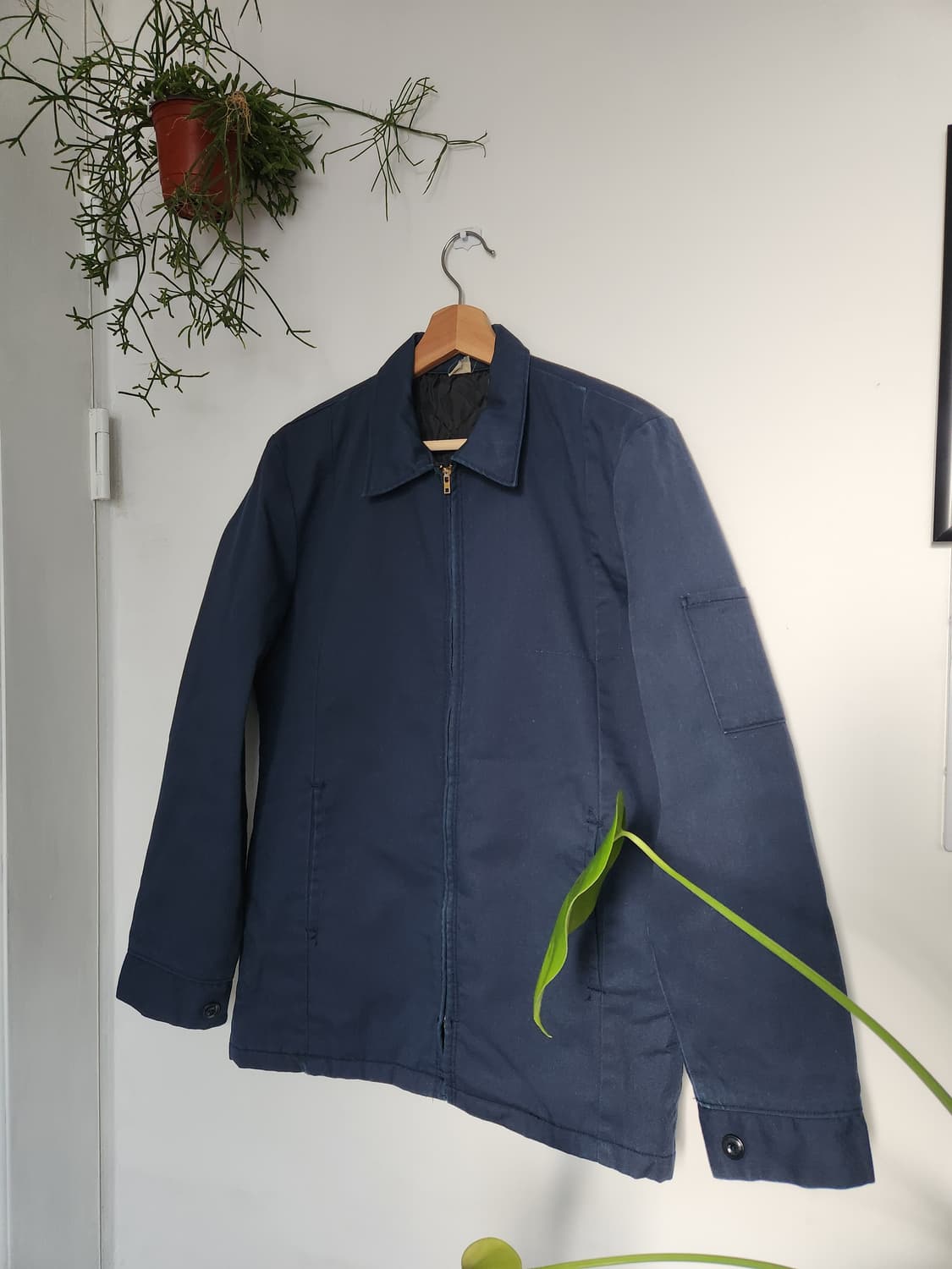 60s 코튼 나일론 싱글 워크 자켓(USAmade) 상품이미지1