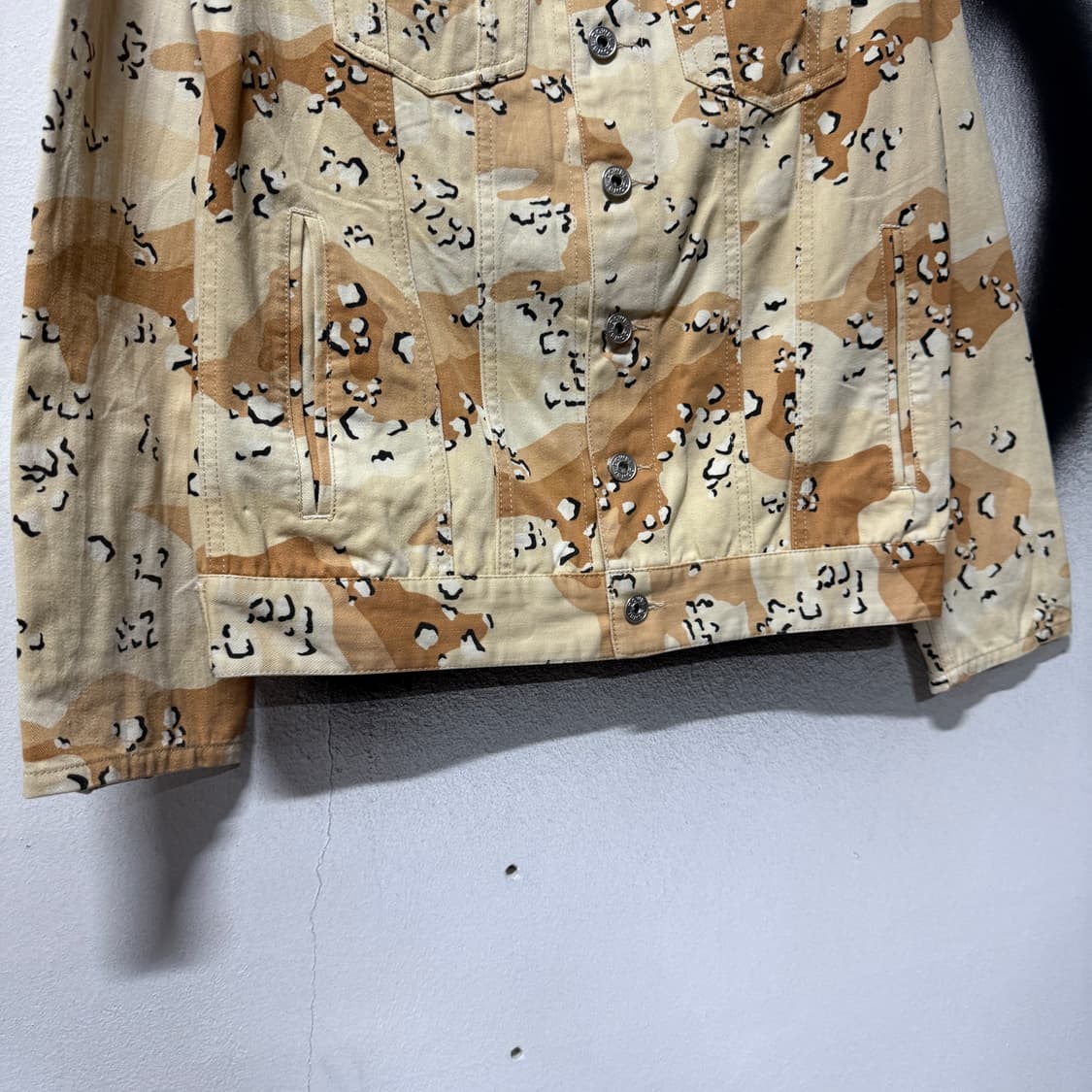 VTG 빈티지 데저트 카모 크롭 데님 자켓 상품이미지4
