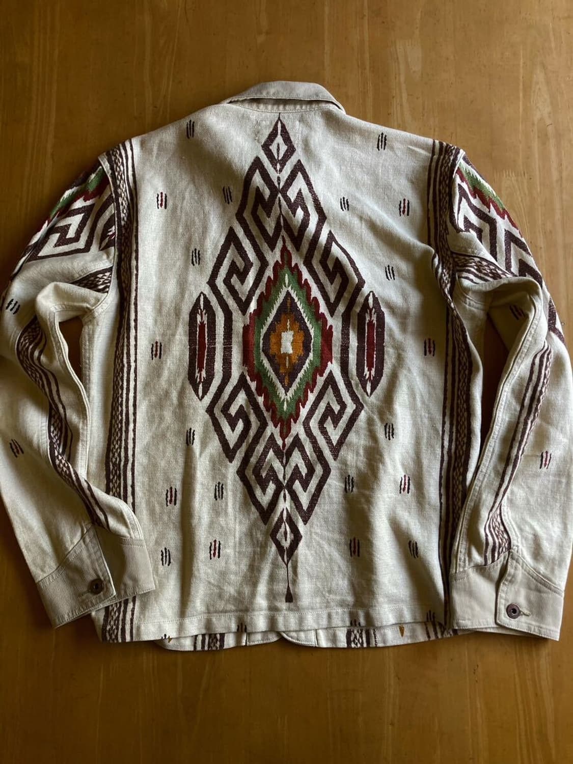 RRL 나바호 패턴 린넨 초어 자켓 S사이즈 상품이미지5
