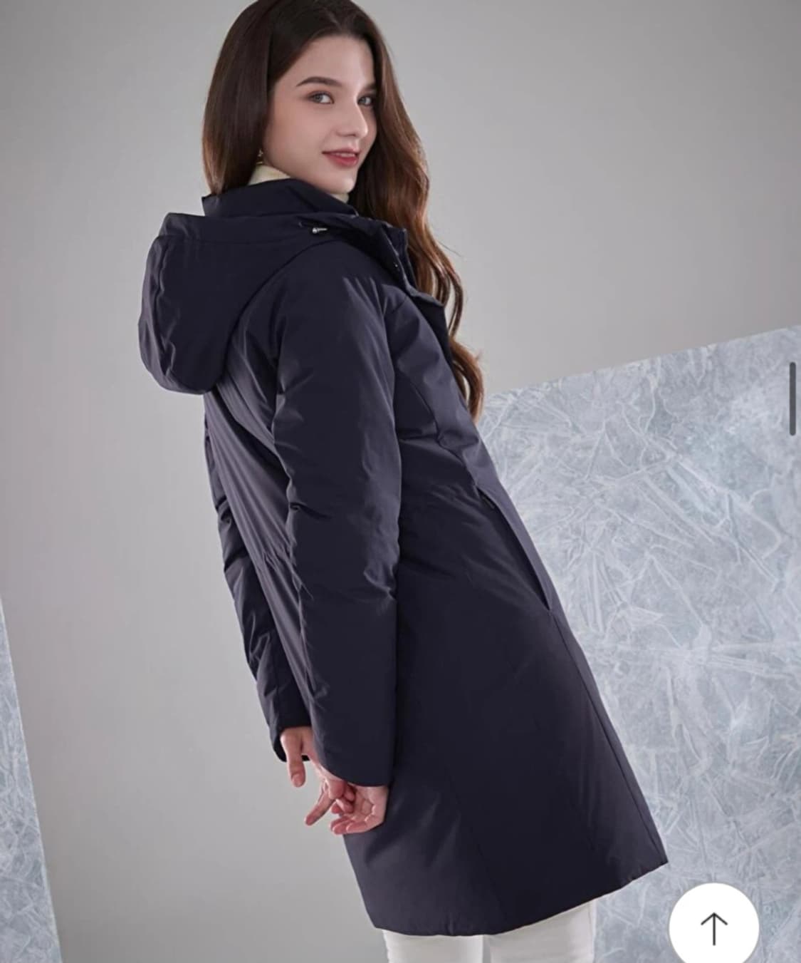 거의새거) 네파 이젠벅 여성 롱패딩 105(88) 상품이미지3