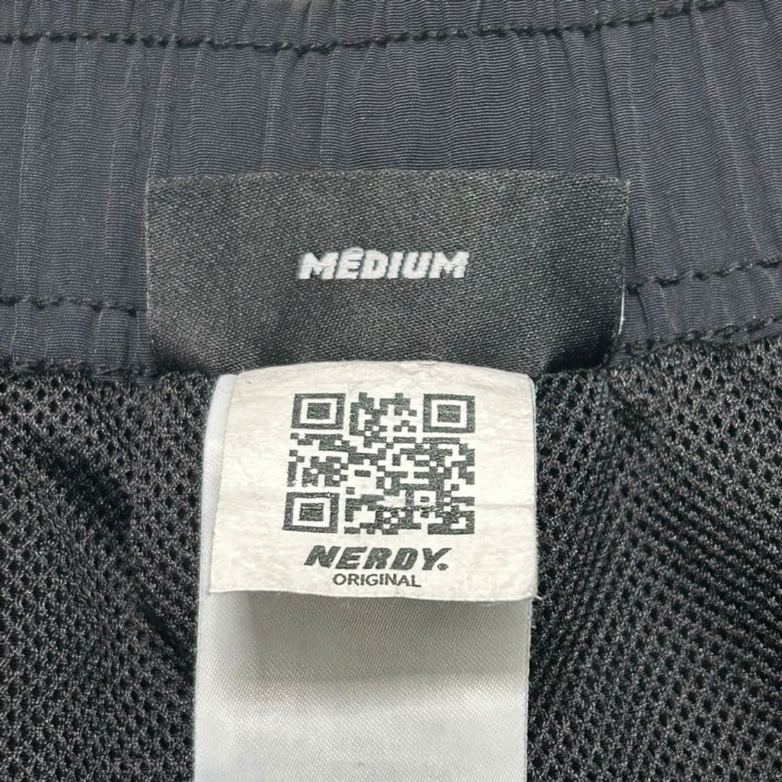 NERDY 우븐 반바지 블랙 M 상품이미지5