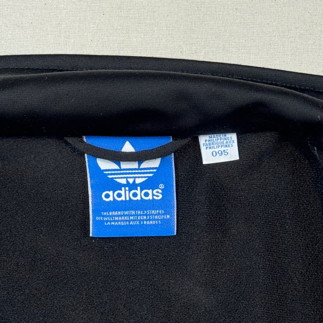 95) 아디다스 파이어버드 삼선 져지 트랙탑 집업 블랙 W32 상품이미지7