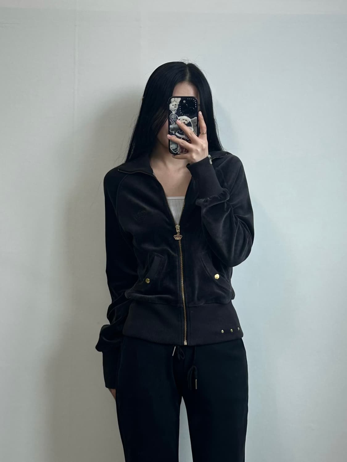 아디다스 리스펙트미 벨벳 벨루어 트랙탑 져지 상품이미지1