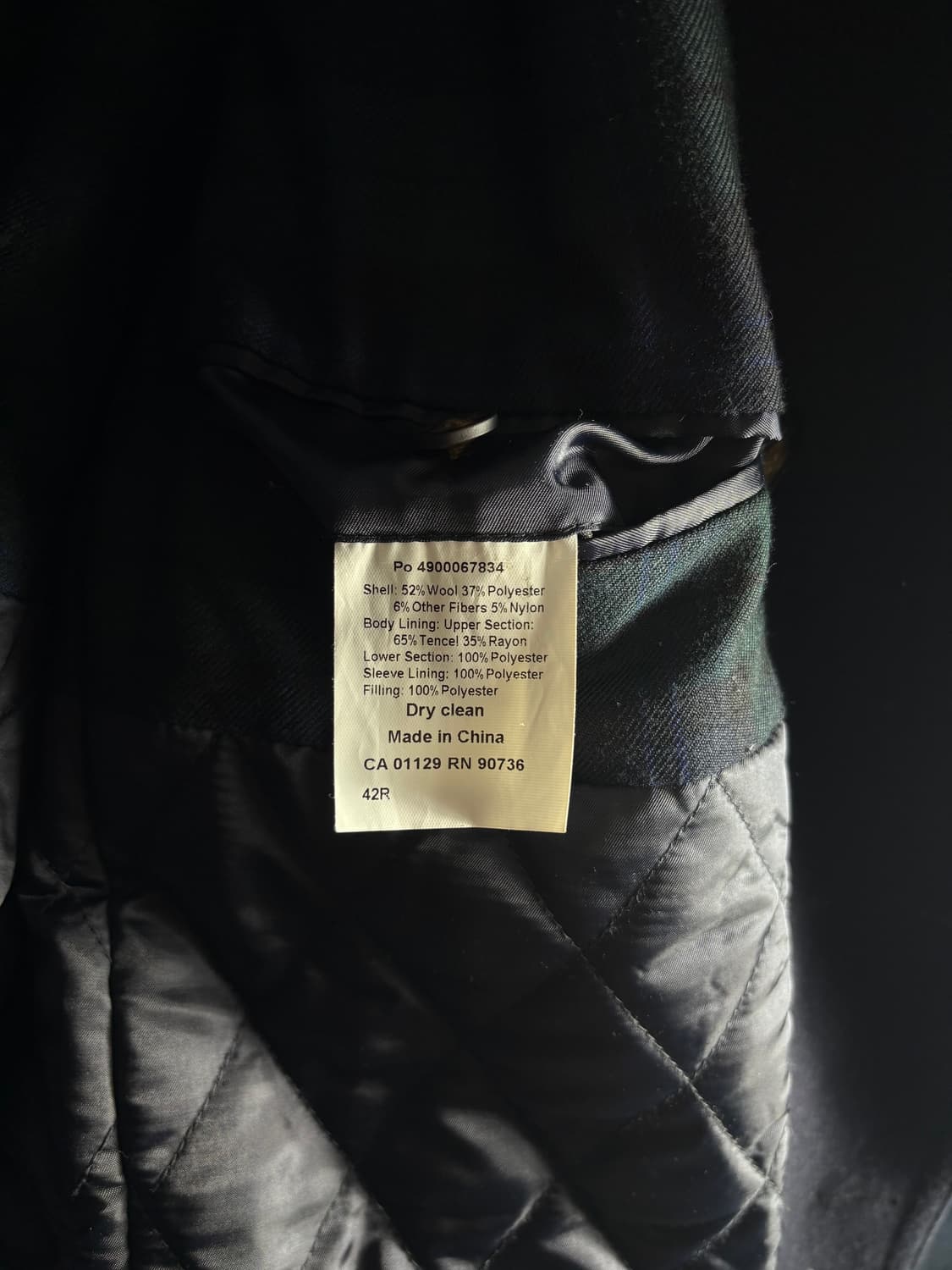 lauren ralph lauren 로렌 랄프로렌 남자 피코트 상품이미지10