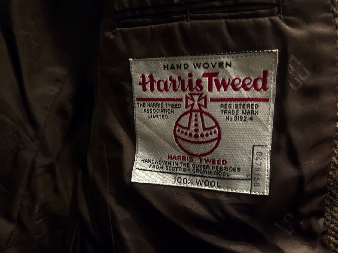 닥스 영국제 해리스트위드자켓  상품이미지9