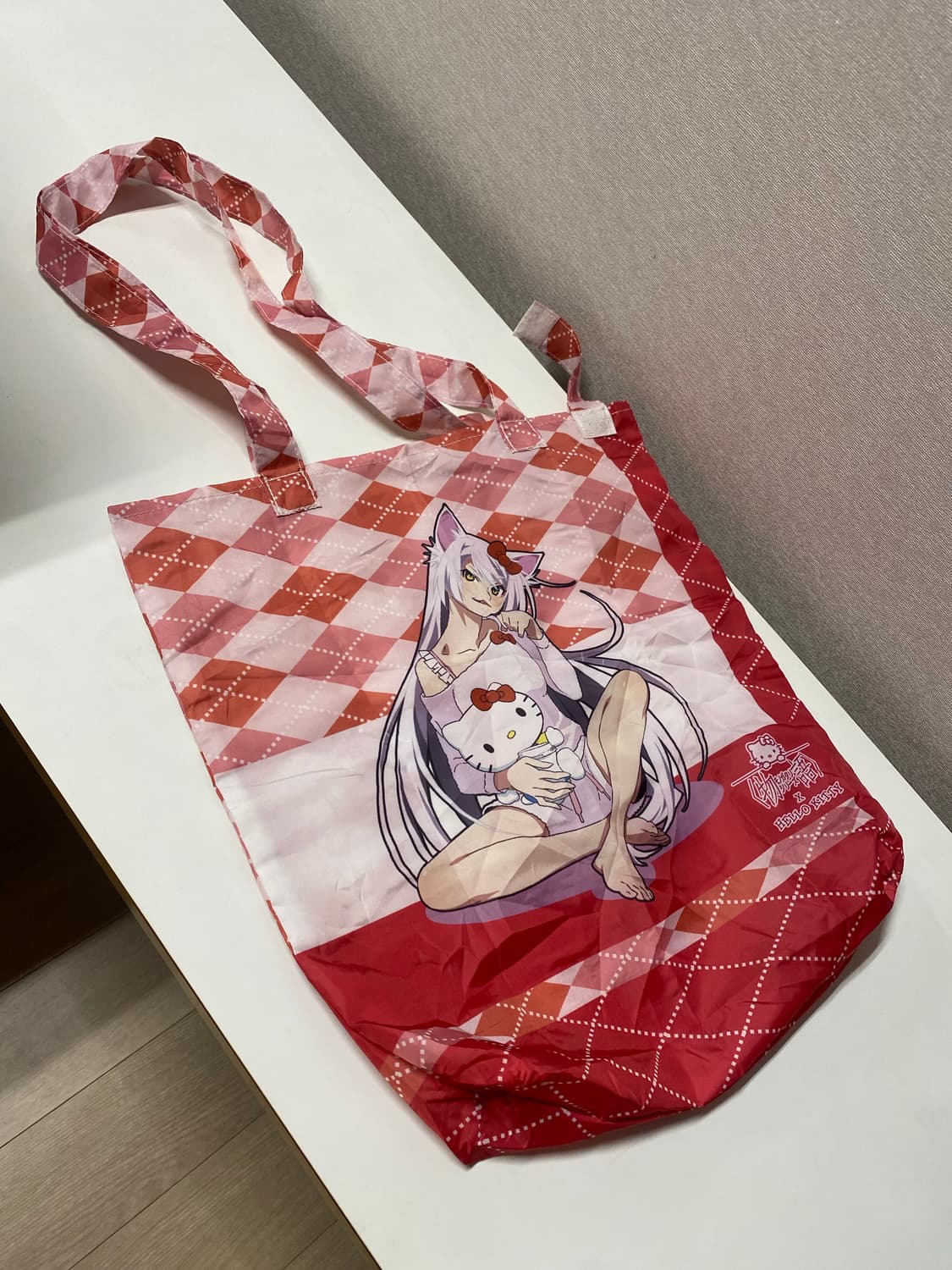 모노가타리 키티 콜라보 가방 상품이미지1