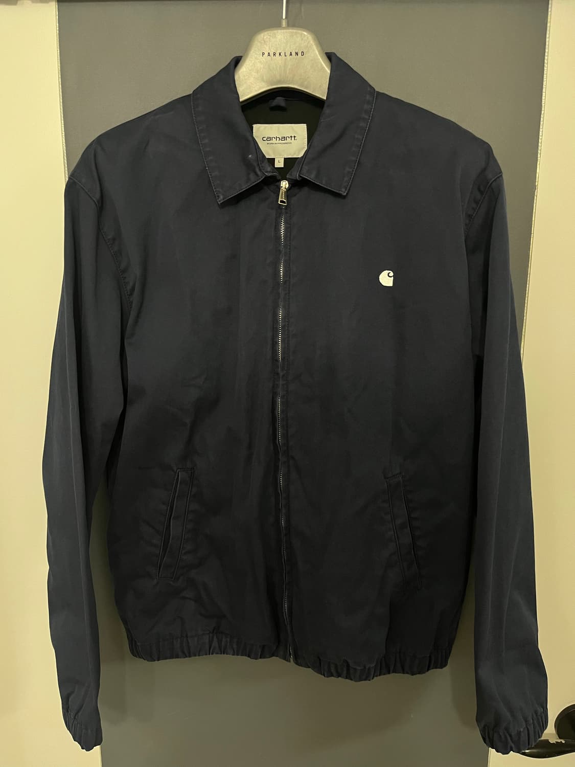 [L] 칼하트 wip 메디슨 자켓 네이비 상품이미지1