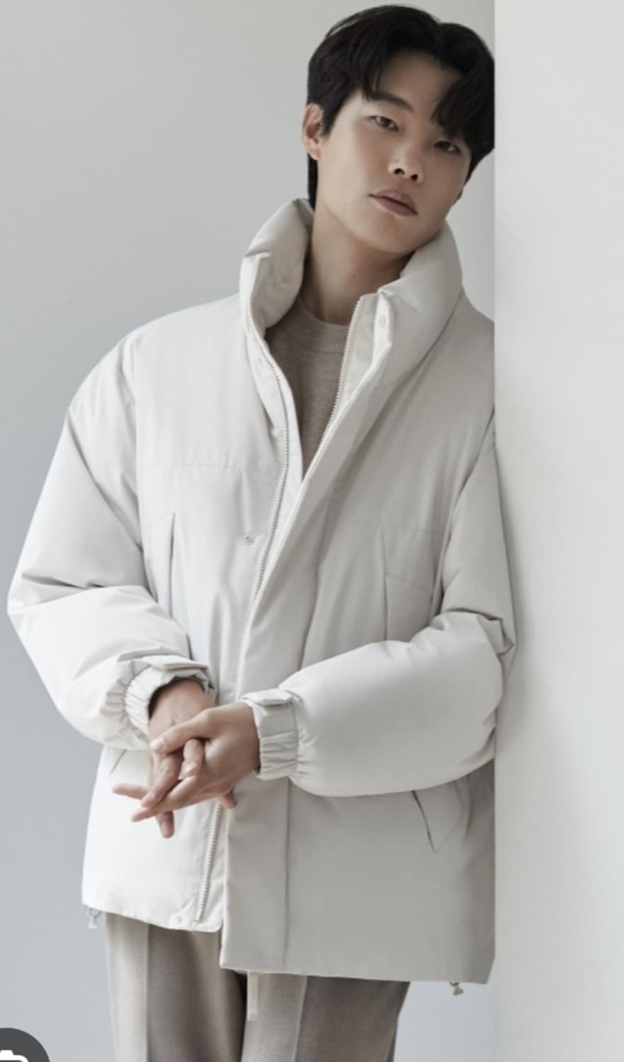 공용 ALASKA 구스다운 숏 푸퍼 패딩 점퍼  XXL 상품이미지2