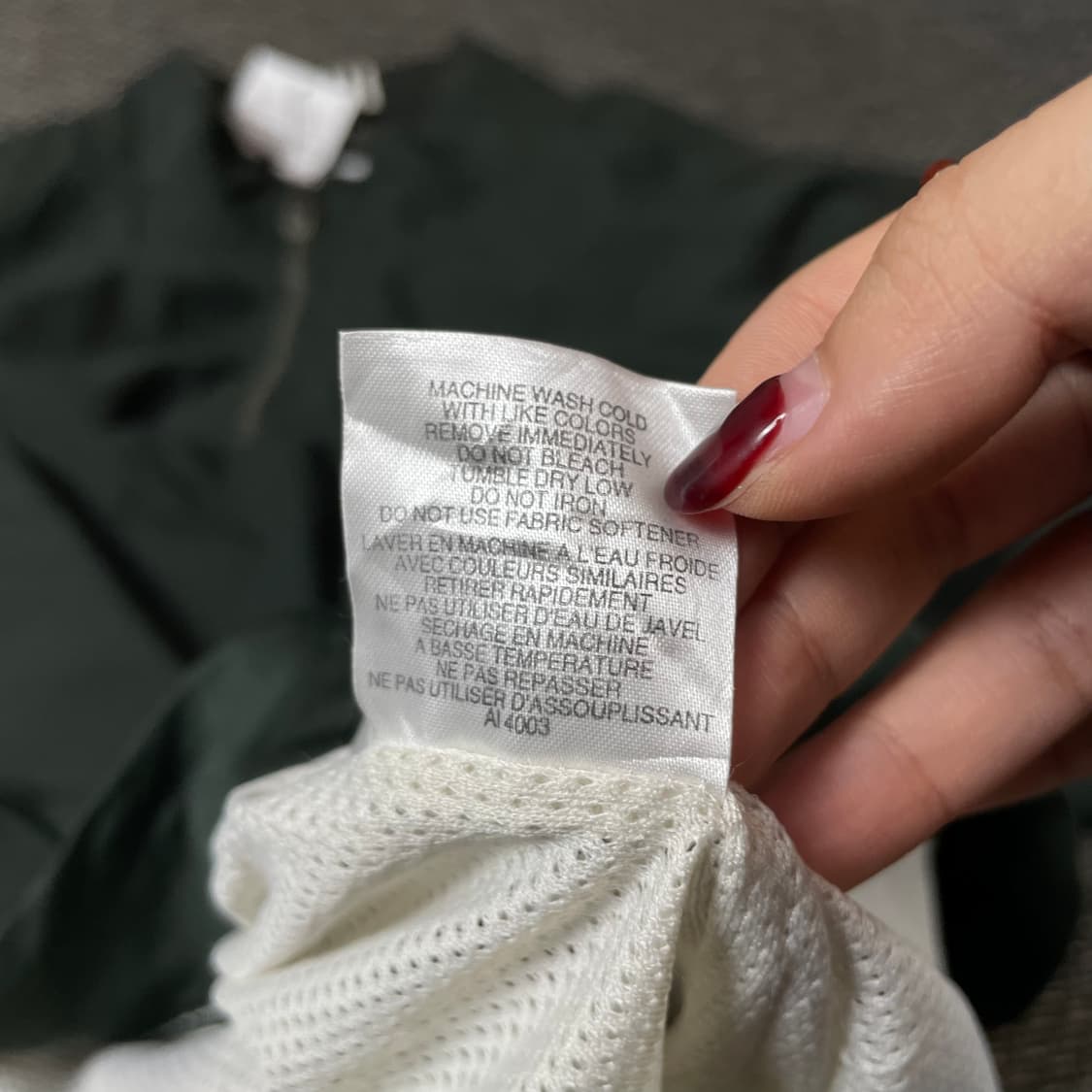  아디다스 카키 폴리 아노락 바람막이 자켓 2XL  상품이미지9