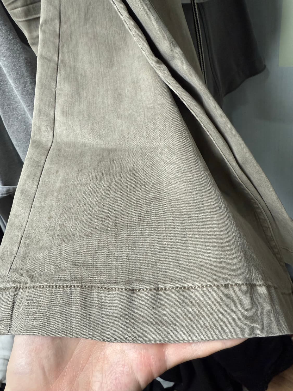 릭오웬스 볼란 부츠컷 펄 scf 28사이즈 상품이미지2