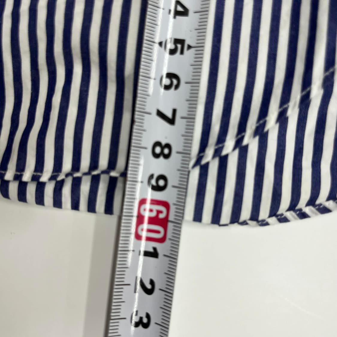 꼼데가르송 매장판 스트라이프 걸즈 셔츠(M) 상품이미지7