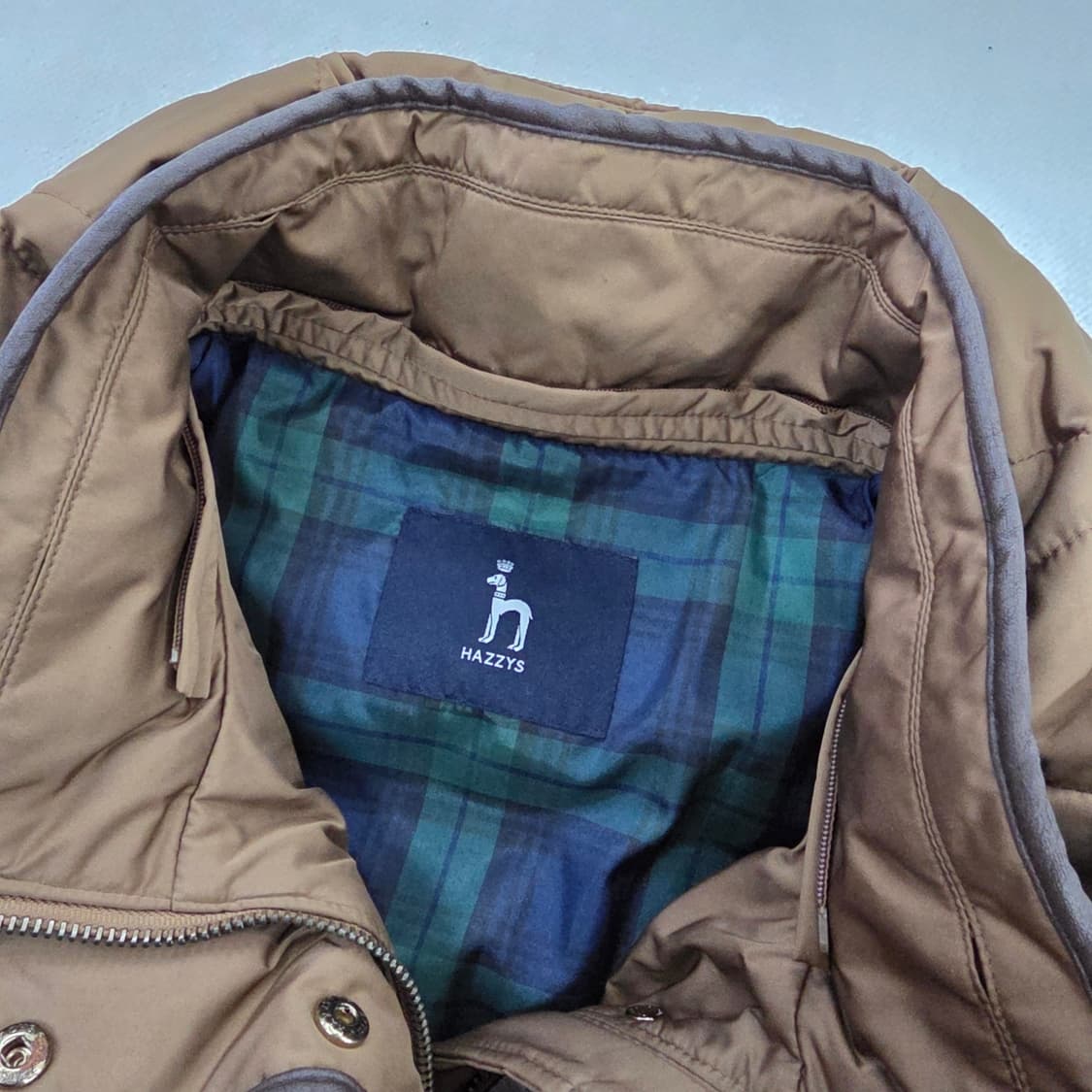 [85] 헤지스 여성 집업 덕다운 패딩 점퍼 1230J 상품이미지3