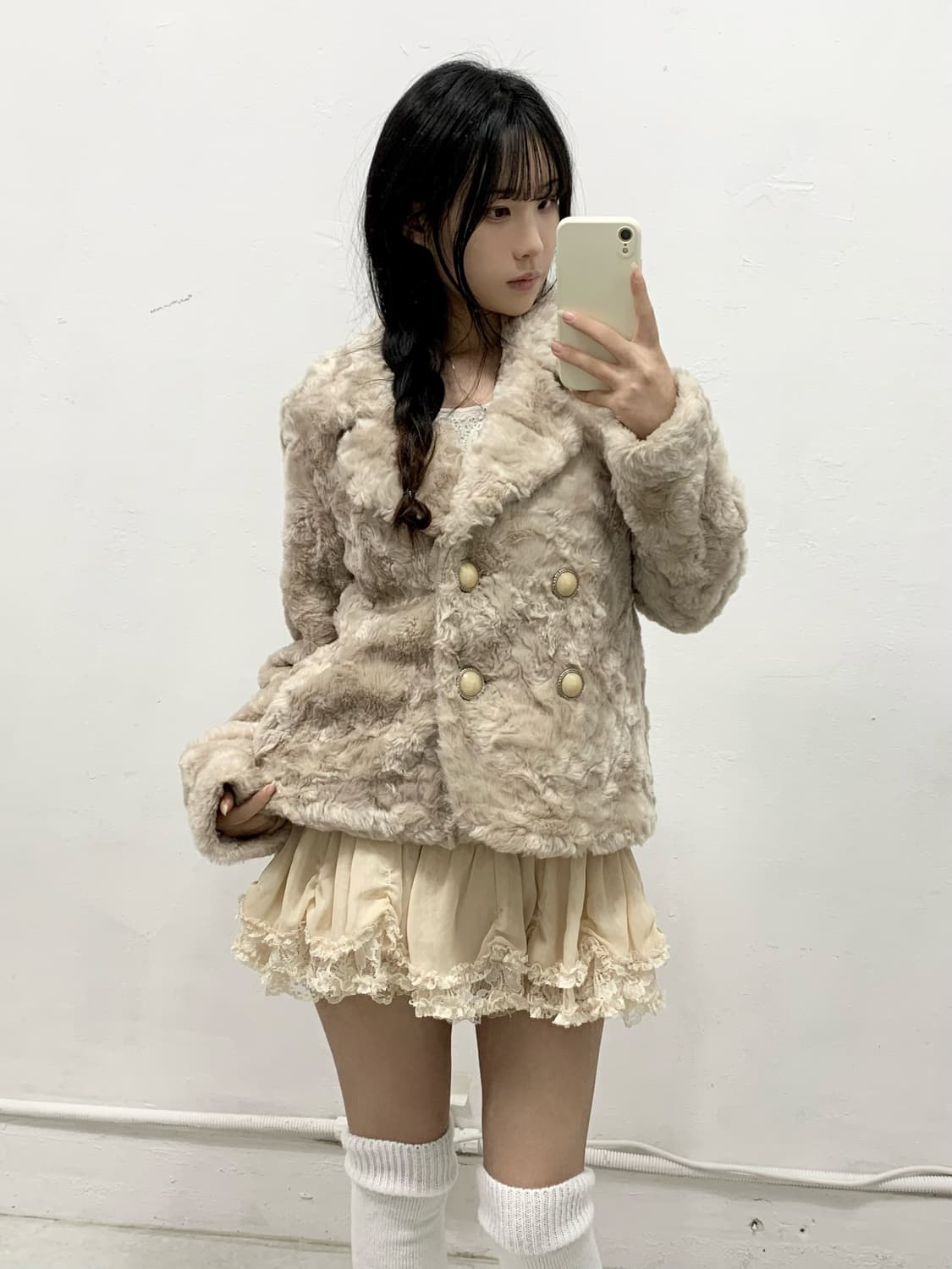 [SORRIDERE] 소리데레 갸루 퍼 자켓 상품이미지2