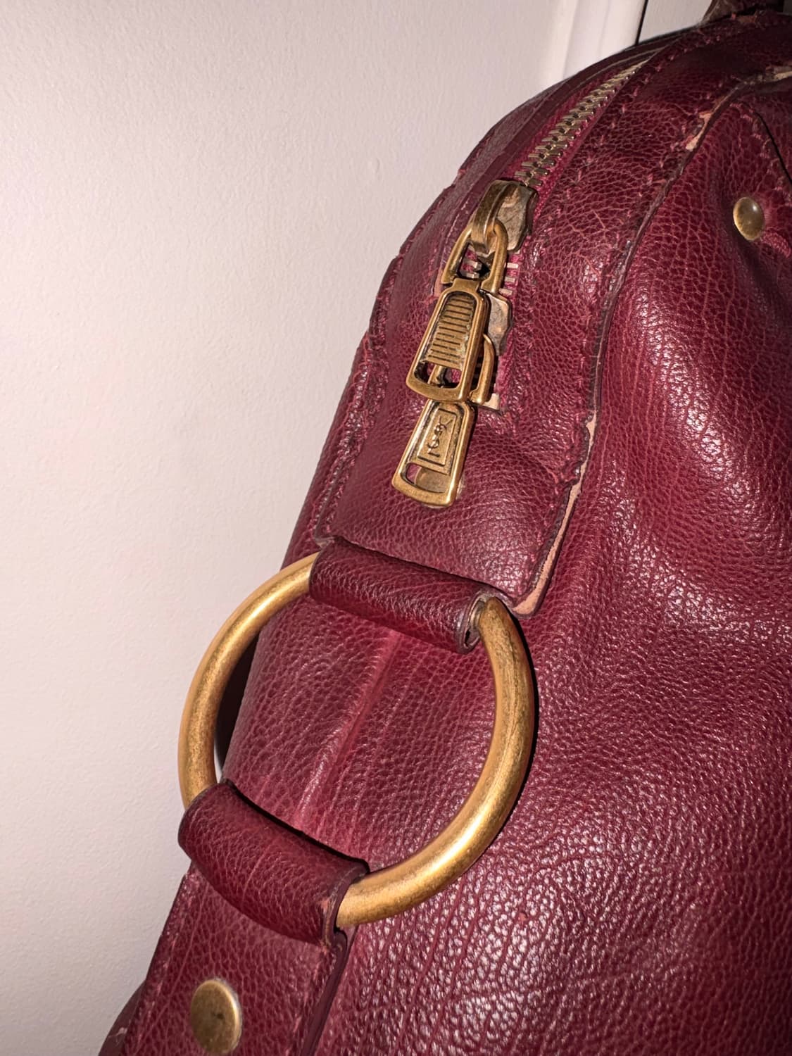 YSL Y logo boston bag 상품이미지4