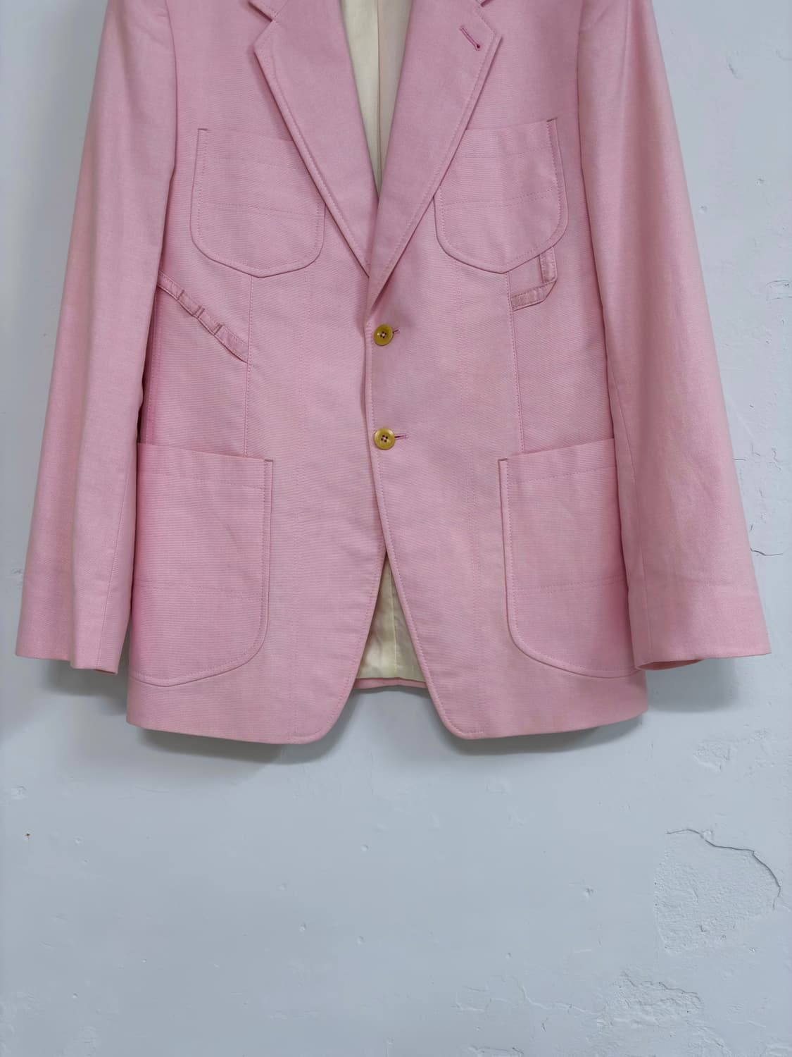폴 스미스 벨기에제 핑크 스포츠 자켓 블레이저 상품이미지4