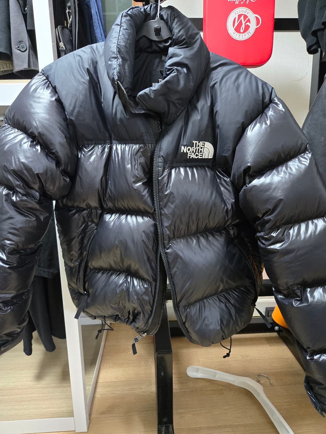 노스페이스 1996 에코 눕시 리얼블랙 L 사이즈 팝니다 상품이미지1