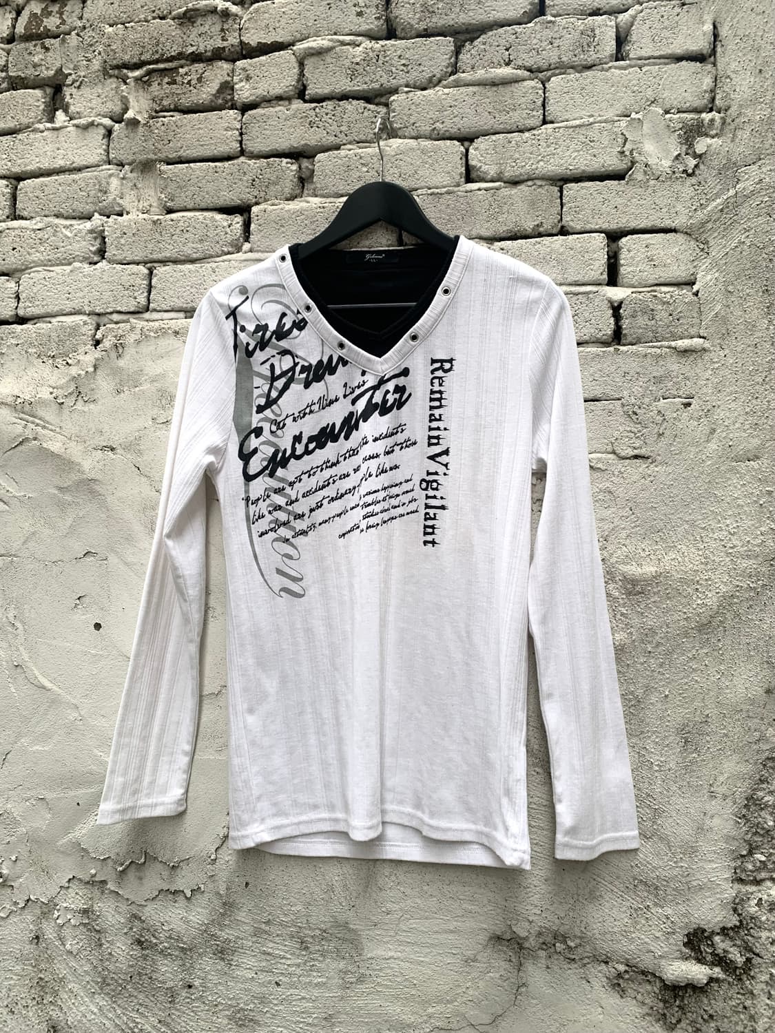 White punk long sleeve  상품이미지2
