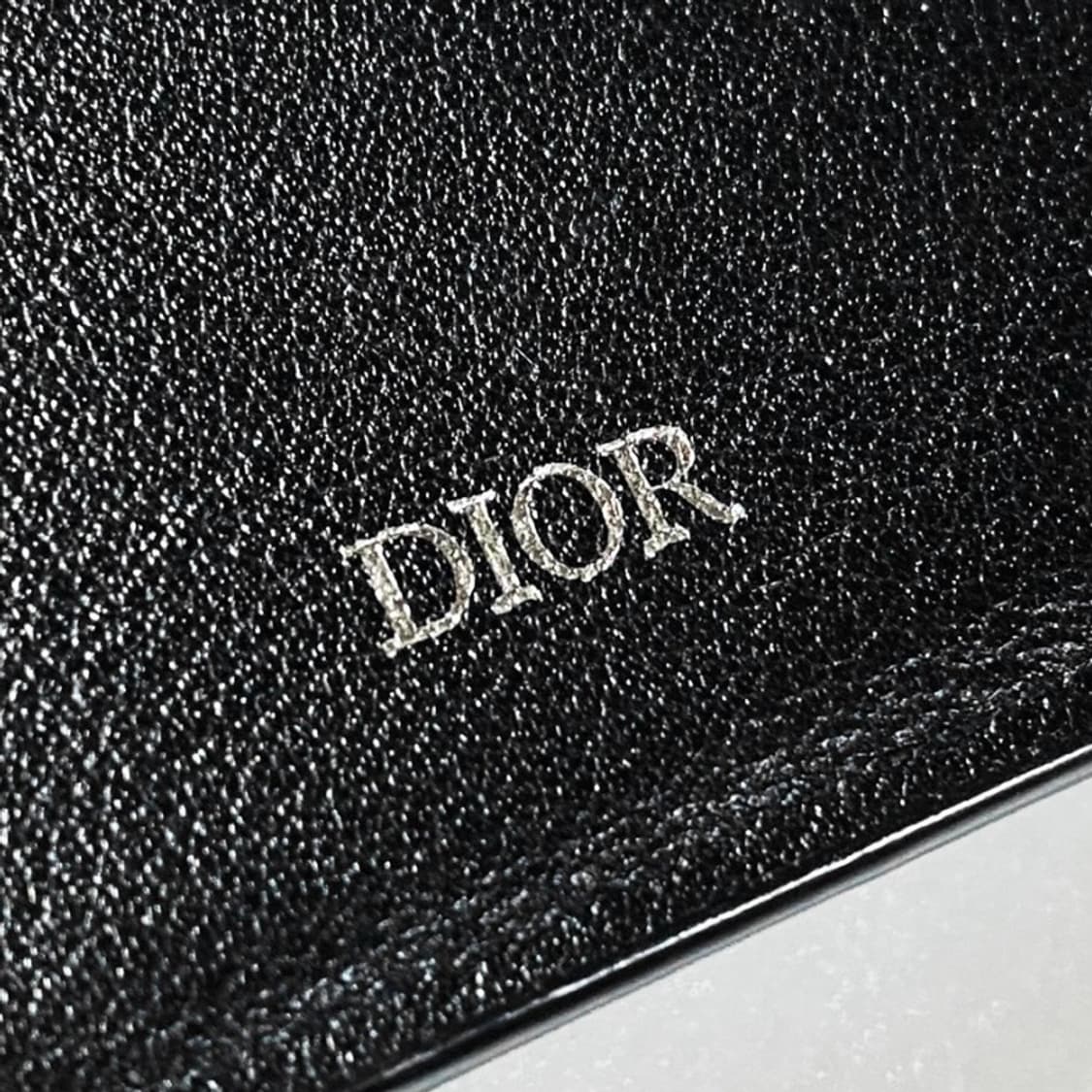 [정품] DIOR 디올 CD아이콘 그레인 송아지가죽 남성용 반지갑 상품이미지8