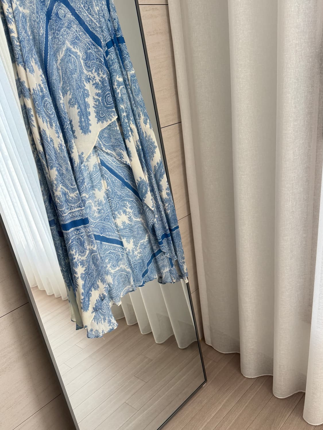 올세인츠 슬비나 라파엘라 스커트 / 언발란스 비대칭 스커트 상품이미지7