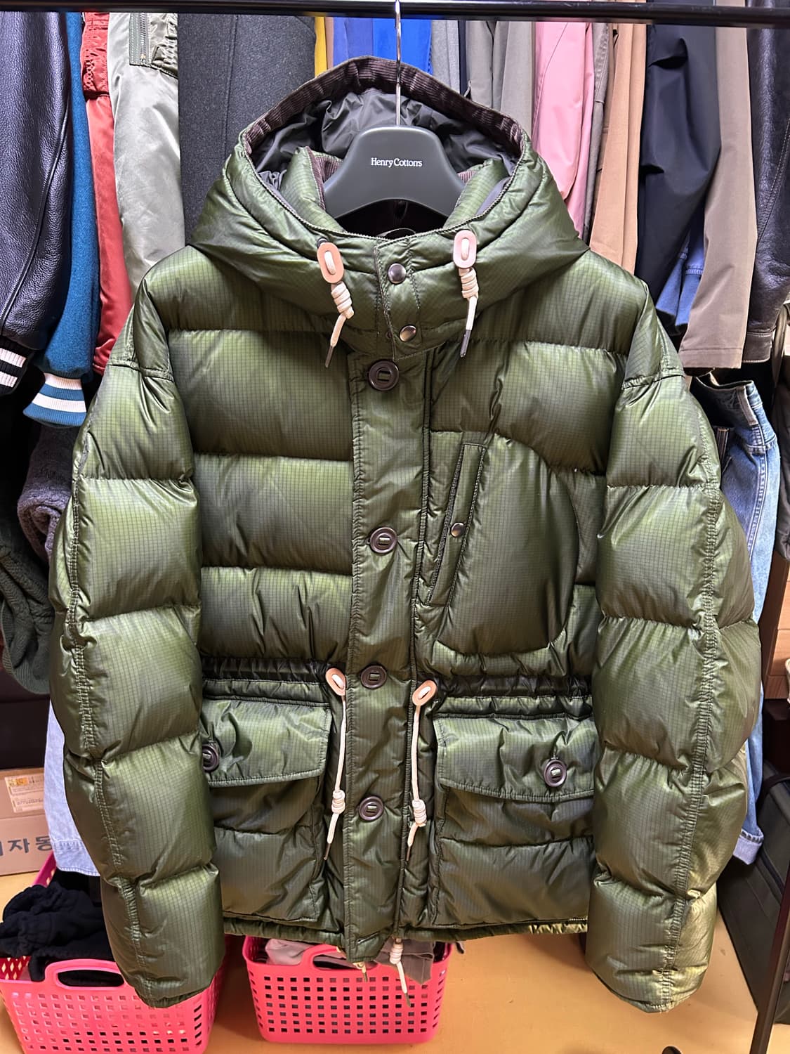 헨리코튼 ffc카라코람 립스탑 구스다운(105사이즈) 상품이미지3