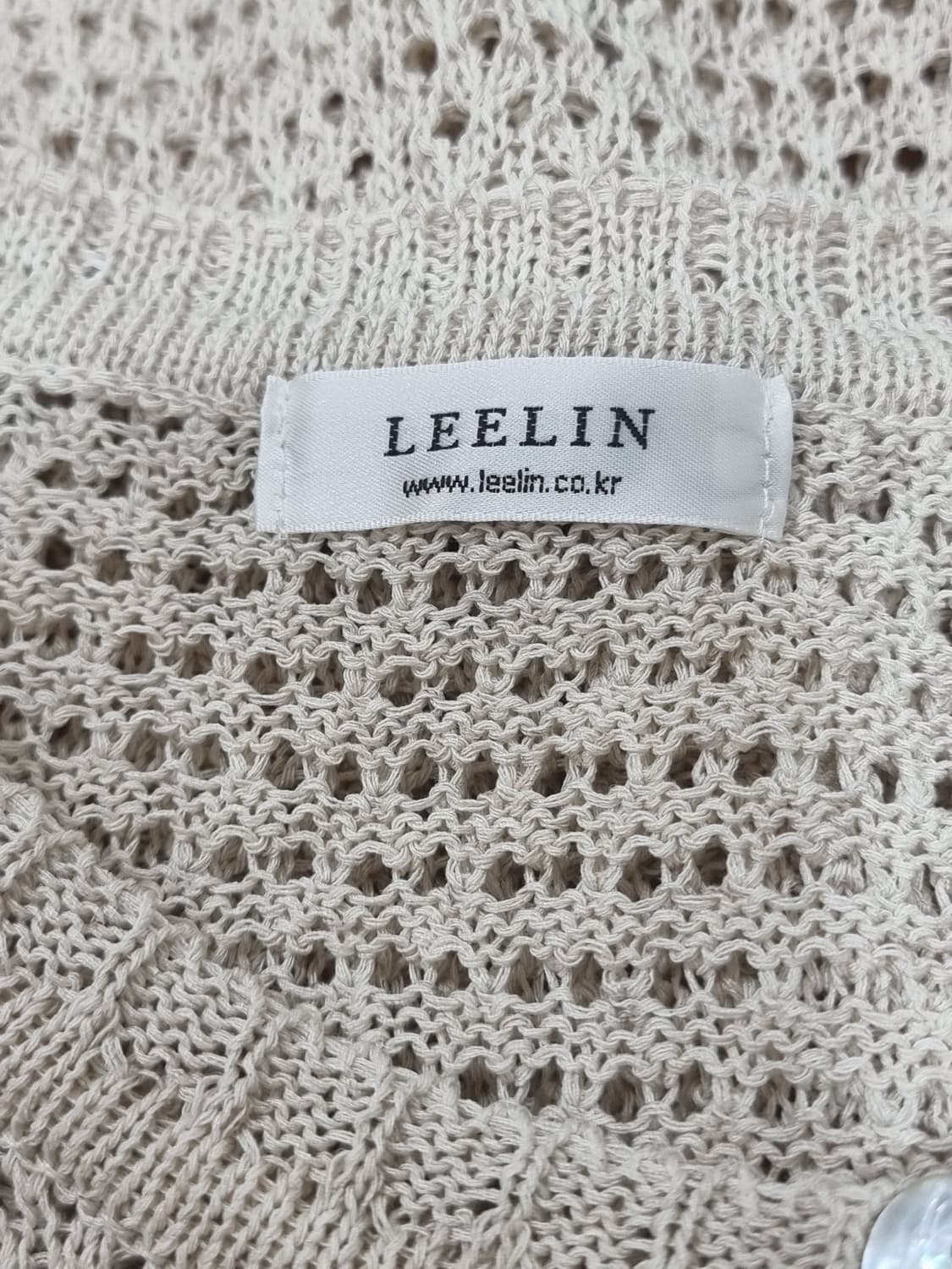 LEELIN 크로셰 가디건 (D322 상품이미지3