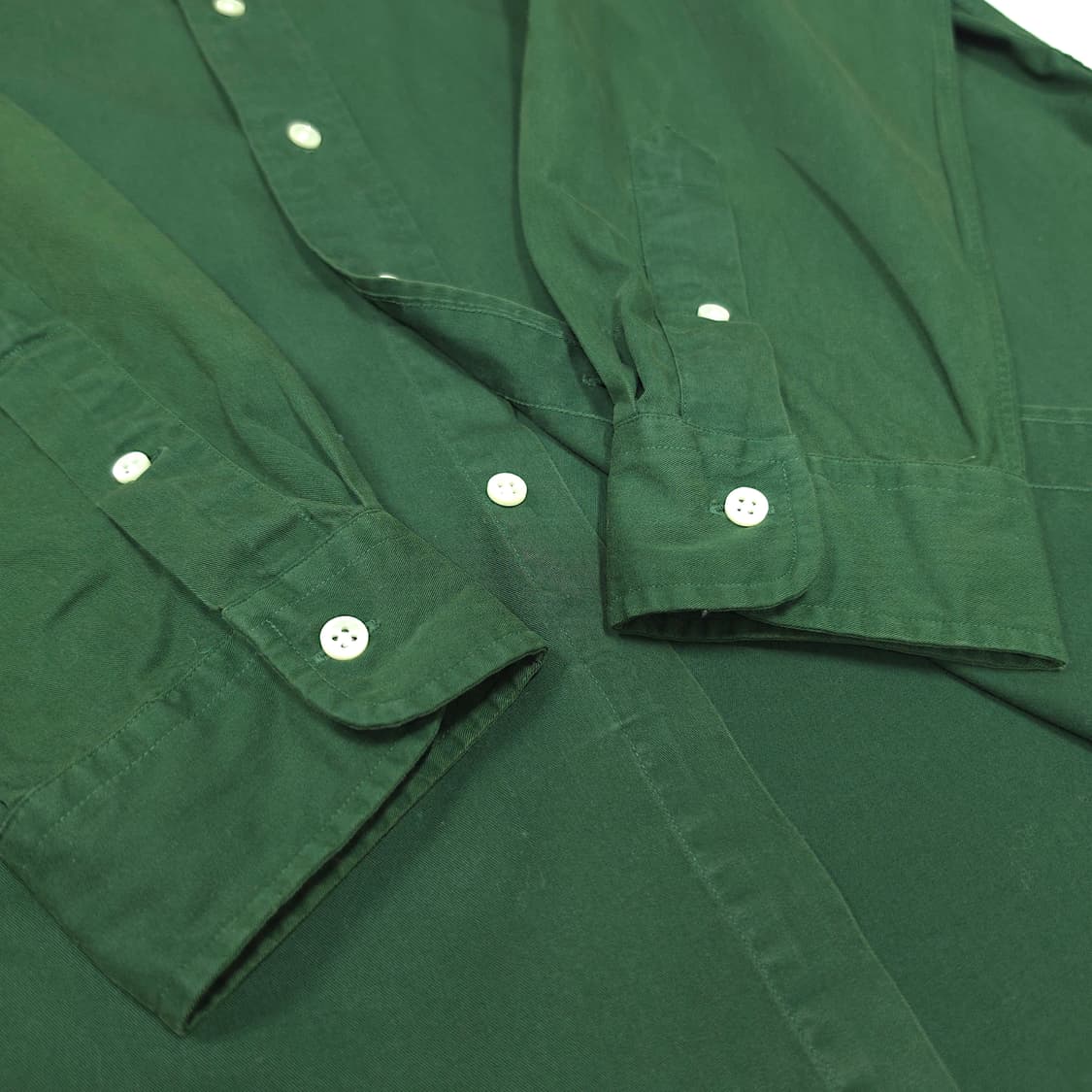 [L] 폴로 그린 버튼다운 클래식핏 옥스포드 긴팔셔츠 상품이미지6