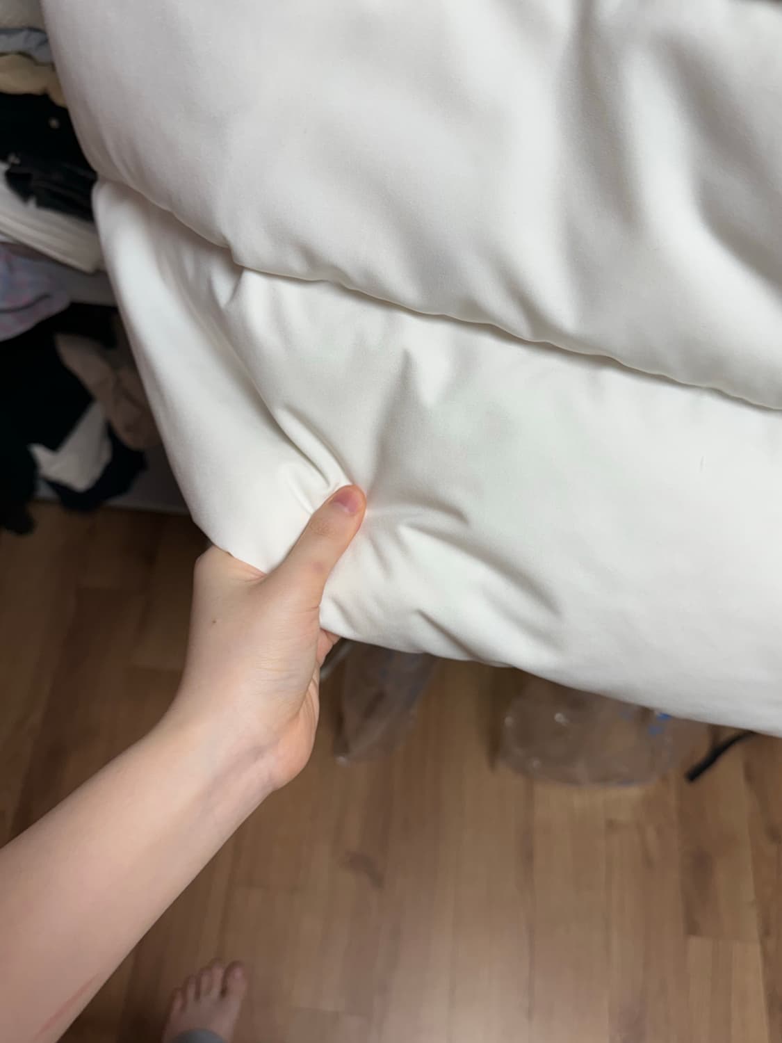 아디다스 화이트 조끼패딩 상품이미지10