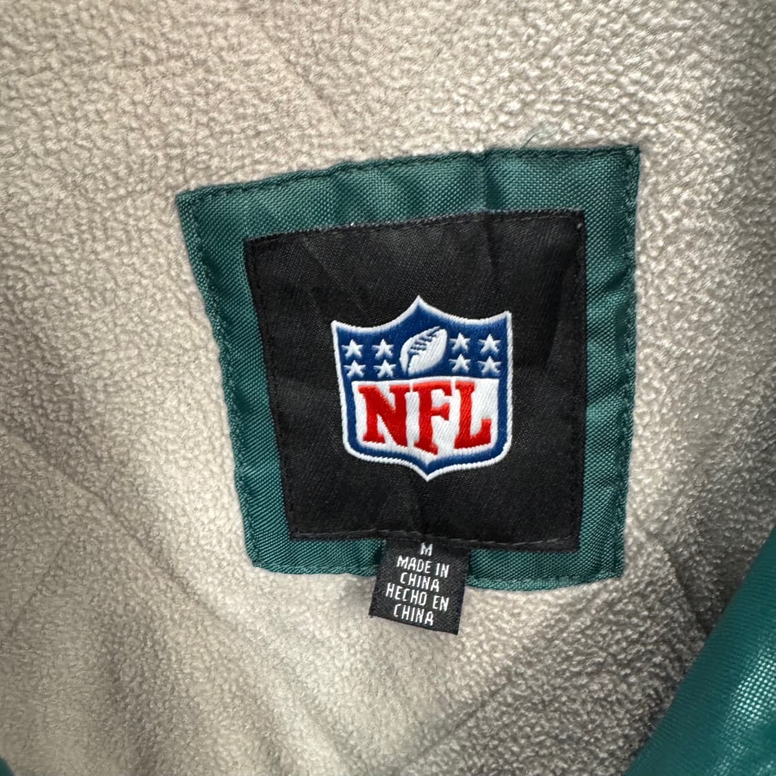 00s NFL X 필라델피아 이글스 후드 점퍼 독수리 빅로고 디테일 그린 상품이미지7