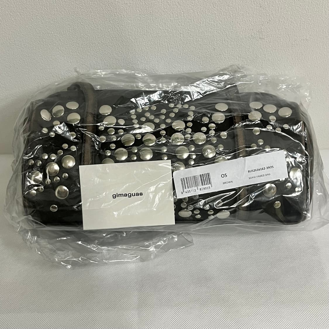 기마구아스 Sofia 스터드 백/브라운 상품이미지5