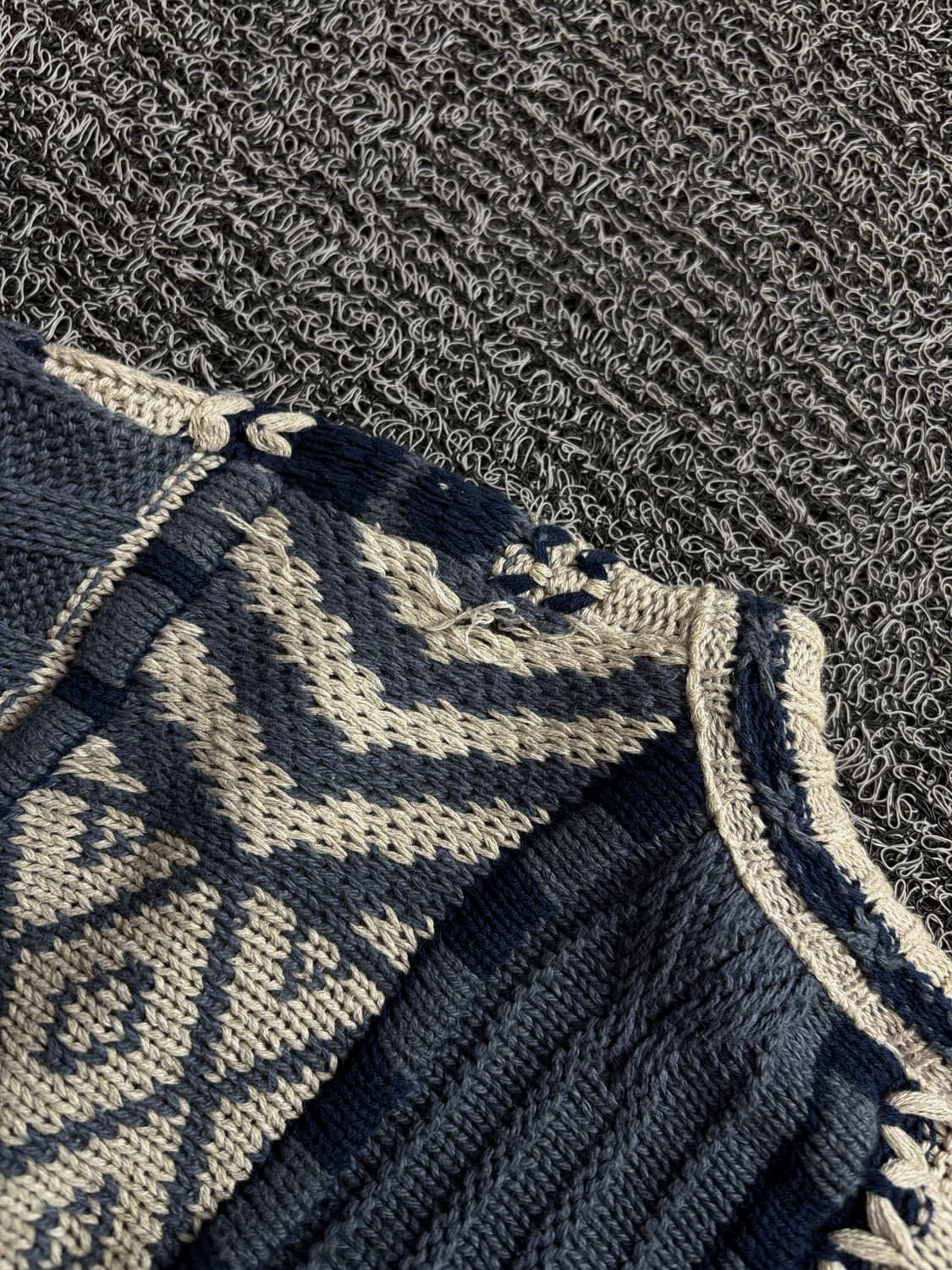 OLD GLORY US 아카이브 케이블 패턴 스웨터 1972 상품이미지8