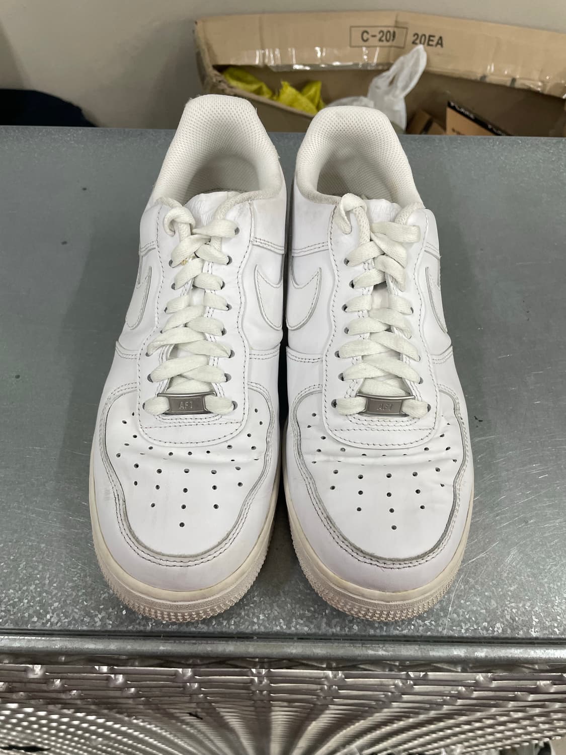 나이키 에어포스 로우 화이트 270 상품이미지5