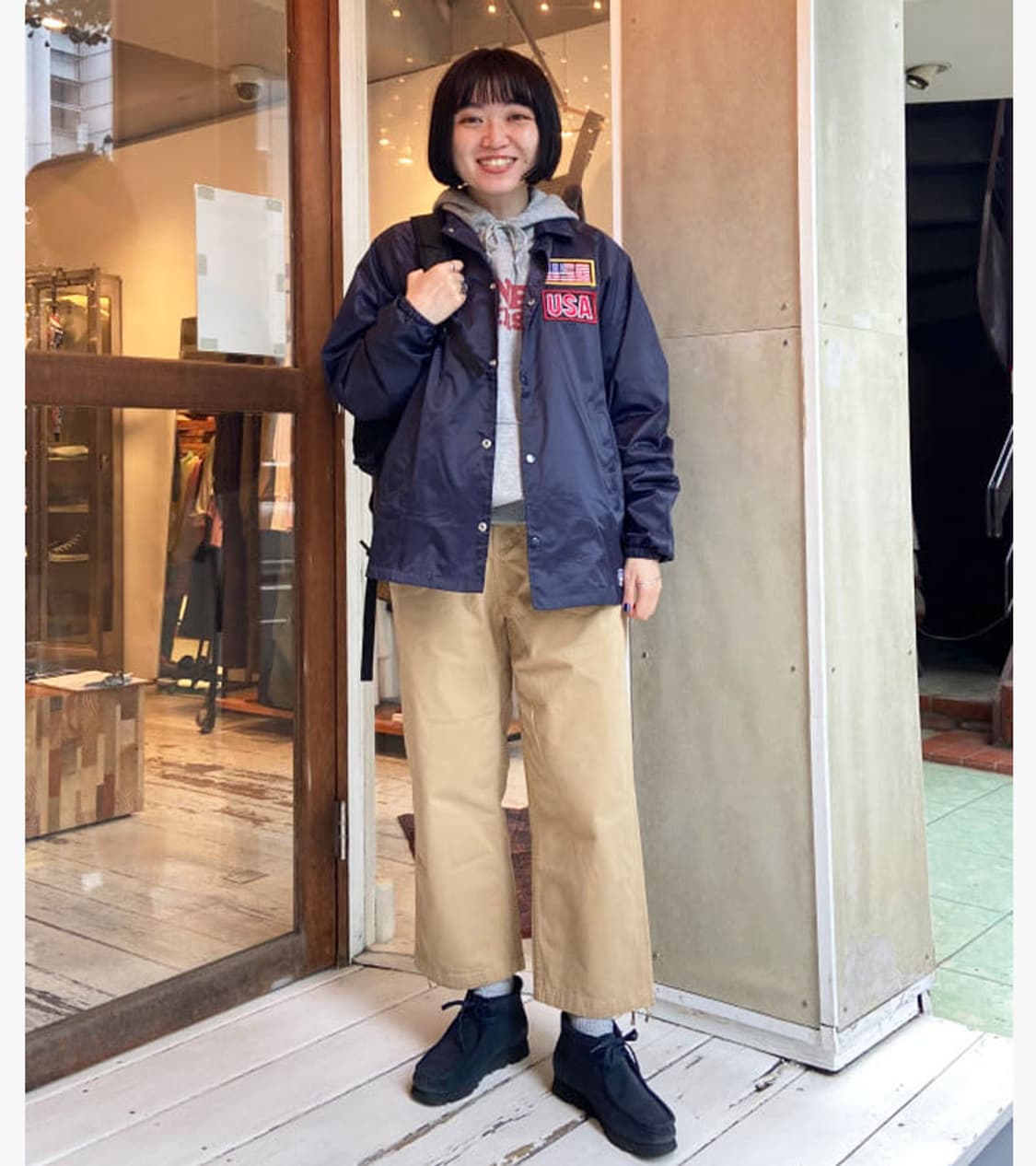 BEAMS BOY - 별주 PATCH COACH JACKET 상품이미지3