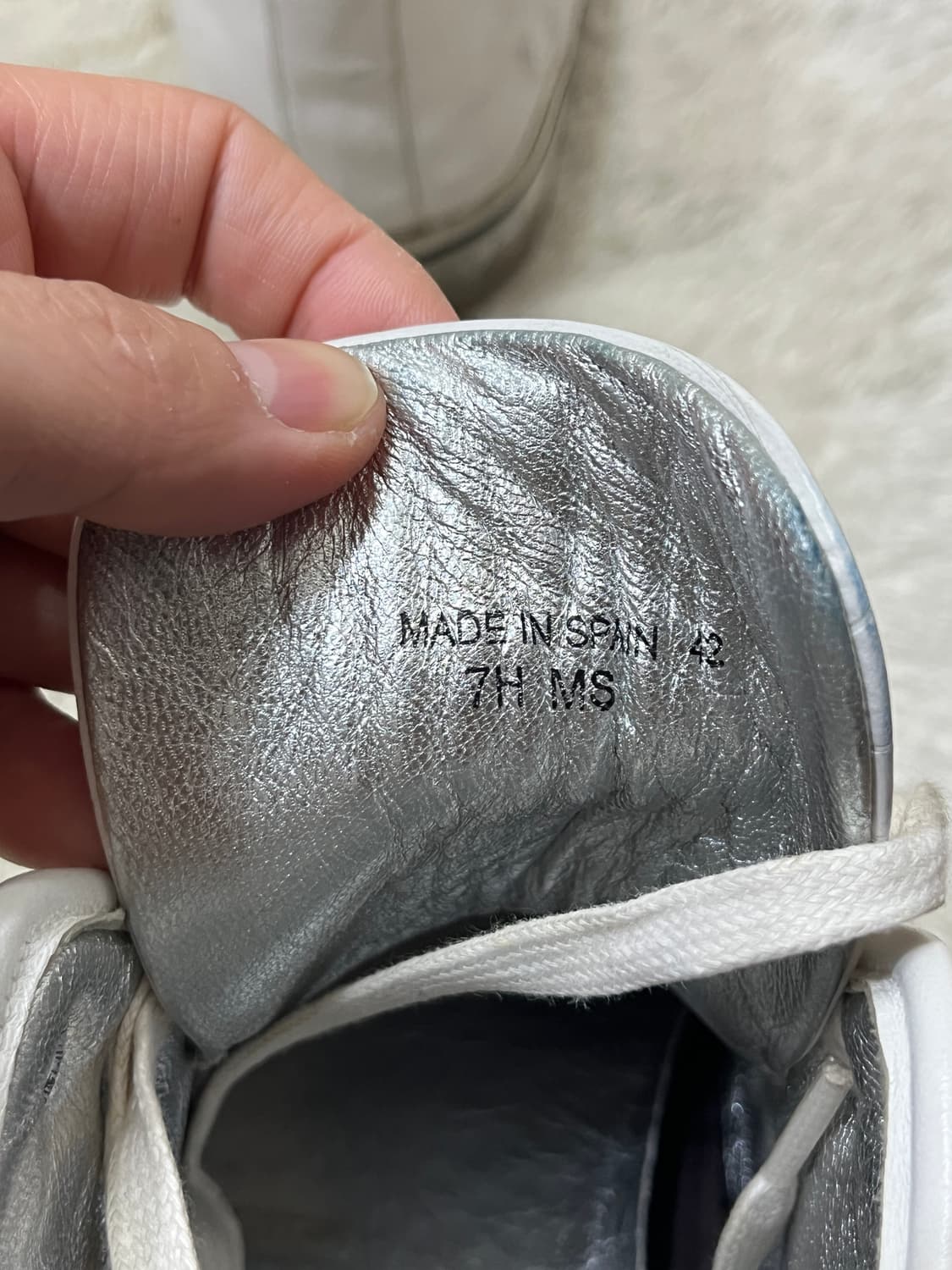 07 디올옴므 레더 스니커즈 42 상품이미지7