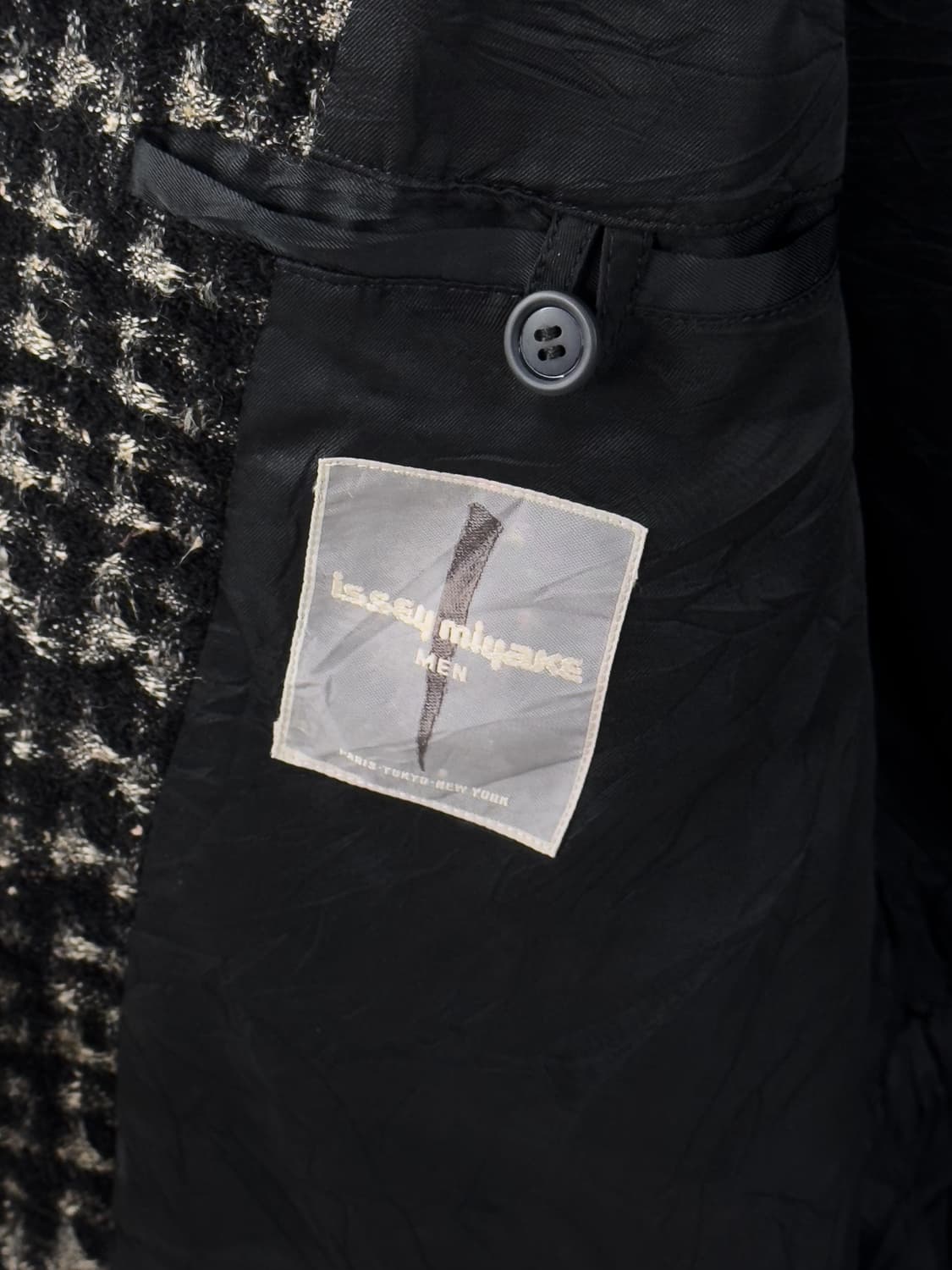 80's 이세이미야케 트위드 자켓 상품이미지6