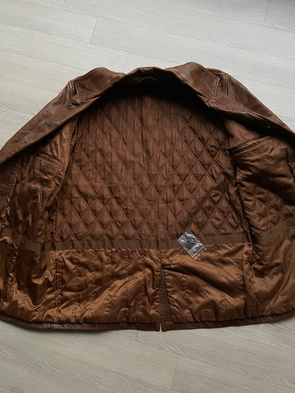 90s 올드갭 레더 카코트 브라운 gap carcoat 상품이미지7