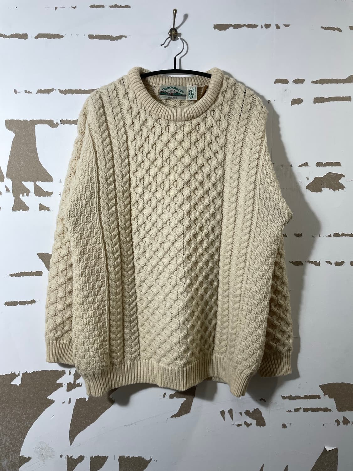 아란크래프트 피셔맨 스웨터 상품이미지1