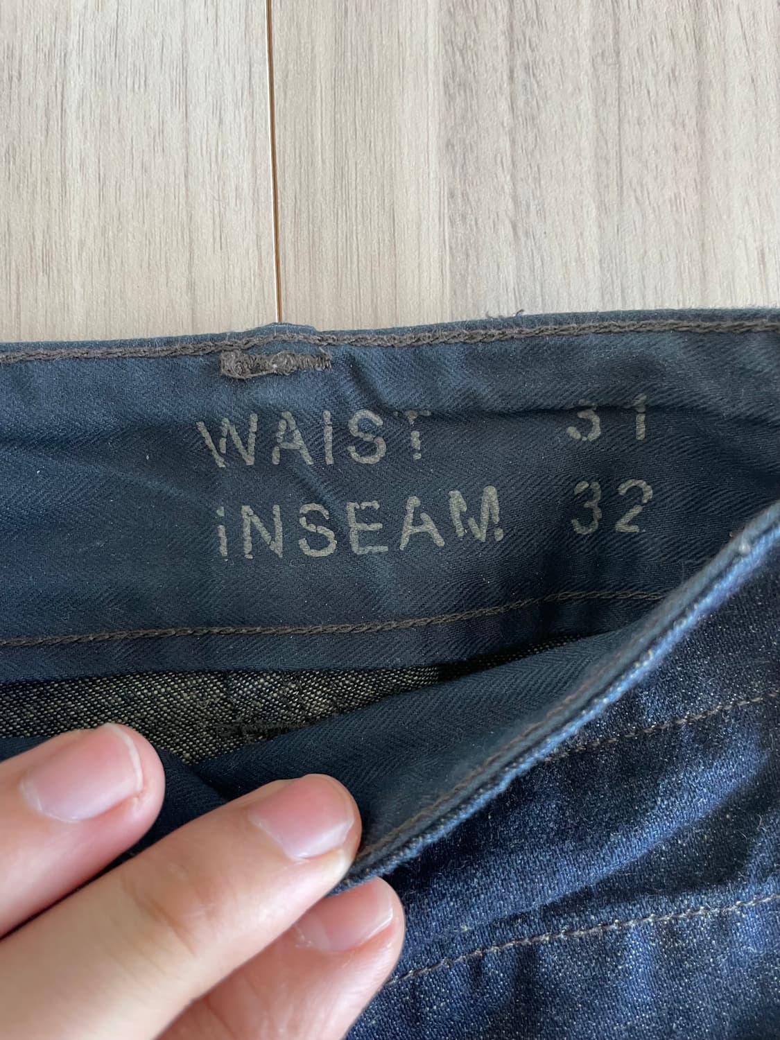 RRL 페니모어 코튼린넨 인디고 카고팬츠(31x32) 상품이미지3