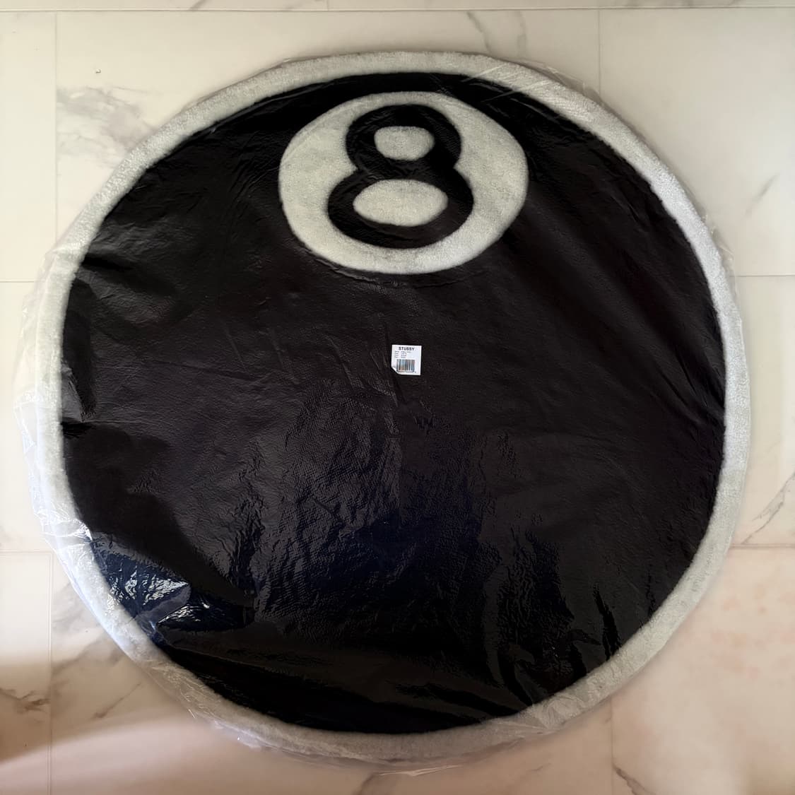 스투시 8볼 러그 블랙 Stussy 8 Ball Rug Black 상품이미지2