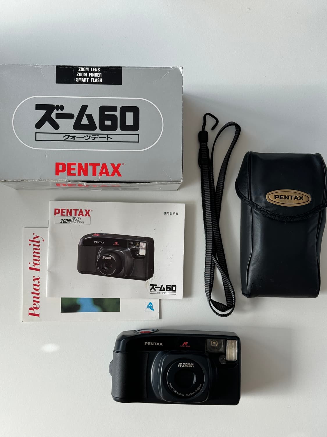 PENTAX ZOOM 60 DATE 자동 필름카메라 풀박스 상품이미지2