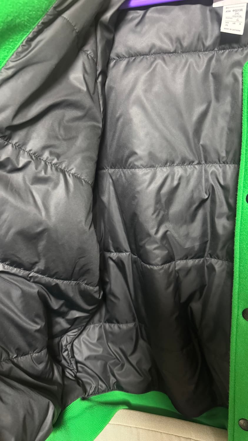 [XXL]아디다스 오리지날 손흥민 바시티 자켓 그린 상품이미지5