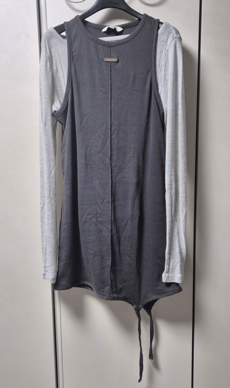 레이브 레이어드 롱 슬리브 & 슬리브리스 세트 02M 상품이미지4