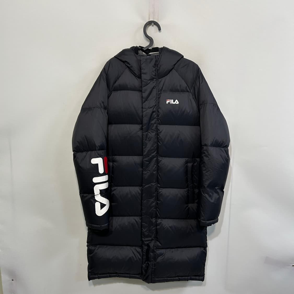 휠라 구스다운 롱패딩 90 남녀공용 상품이미지1