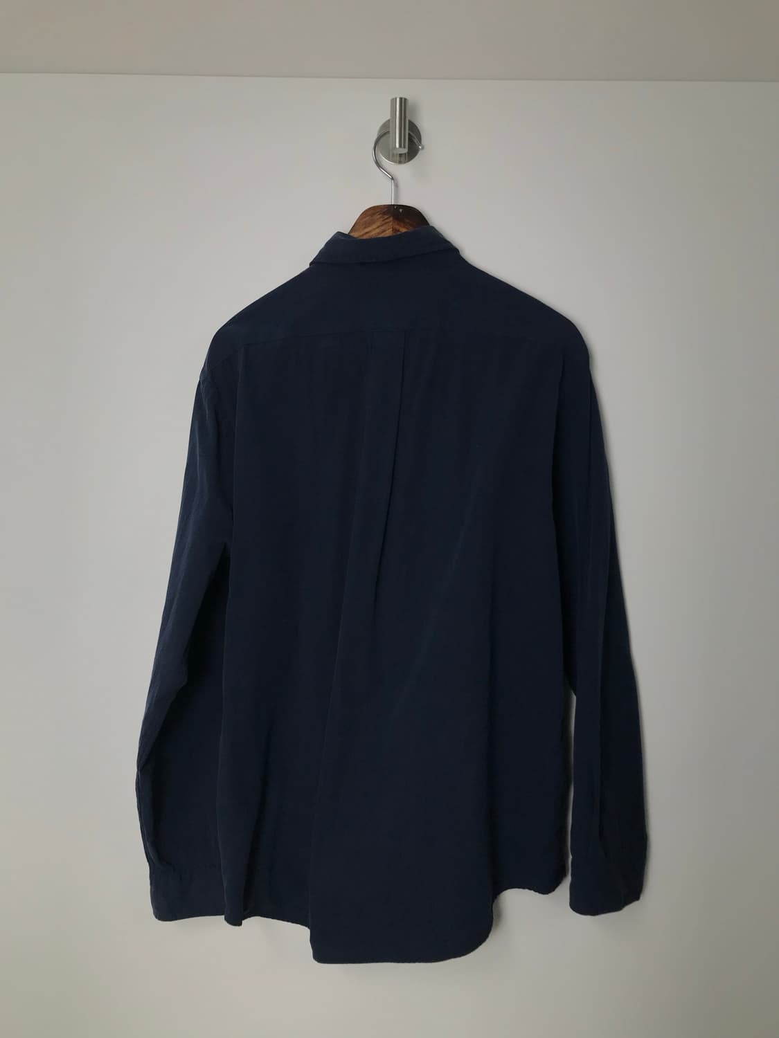 폴로 랄프로렌 네이비 솔리드 셔츠 상품이미지3