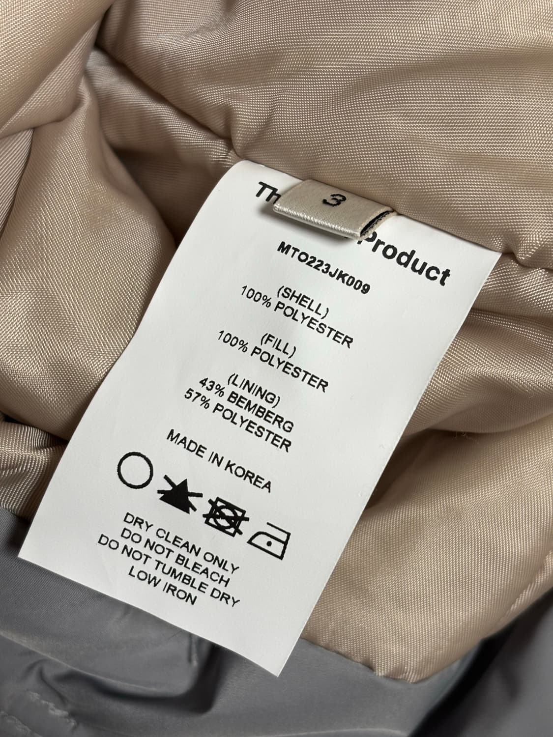 더오픈프로덕트 셔링 라이더 자켓 상품이미지3